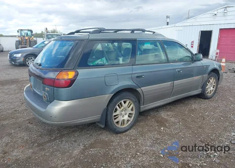 2001 Subaru Outback H6-3.0 из США, поврежденный, VIN 4S3BH896117662735